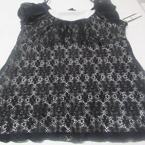 Misses Medium Lace Blouse by AB Studios